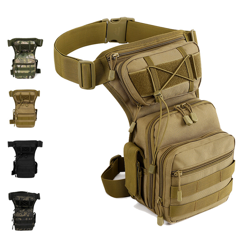 Outdoor Adventure With No Backpack - Mountaineering backpack, Leg bag, Tactical backpack,