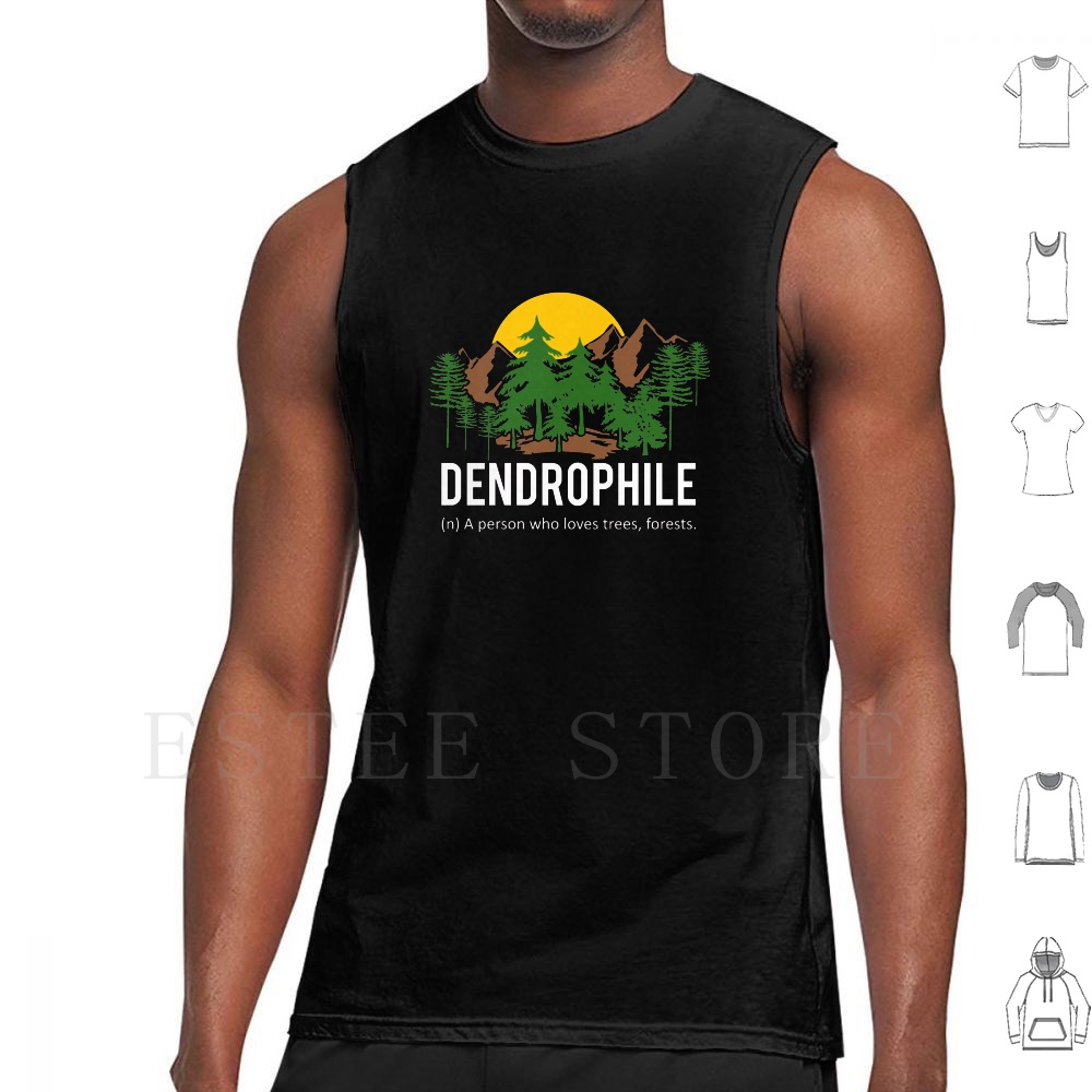 Outdoor Adventure With No Backpack - Dendrophile Person Who Loves Trees Tank