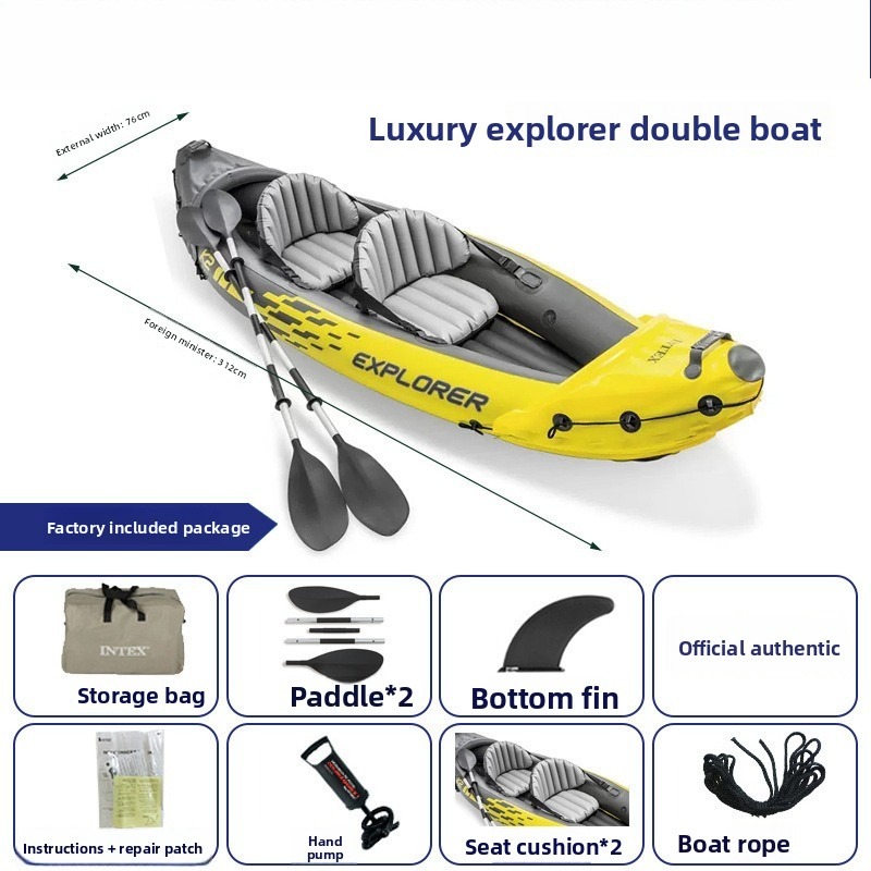 Inflatable Boat Two Person Raf - Outdoor Adventure Rafting review and price