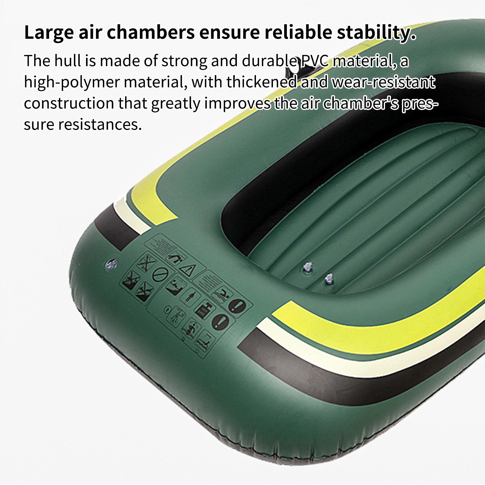 Inflatable Boat Thickened Wear - Outdoor Adventure Rafting review and price