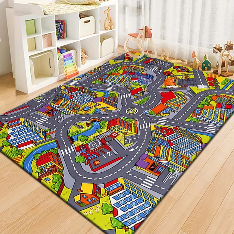 Colorful Kids City Map Play Ma - Outdoor Adventure Educator review and price