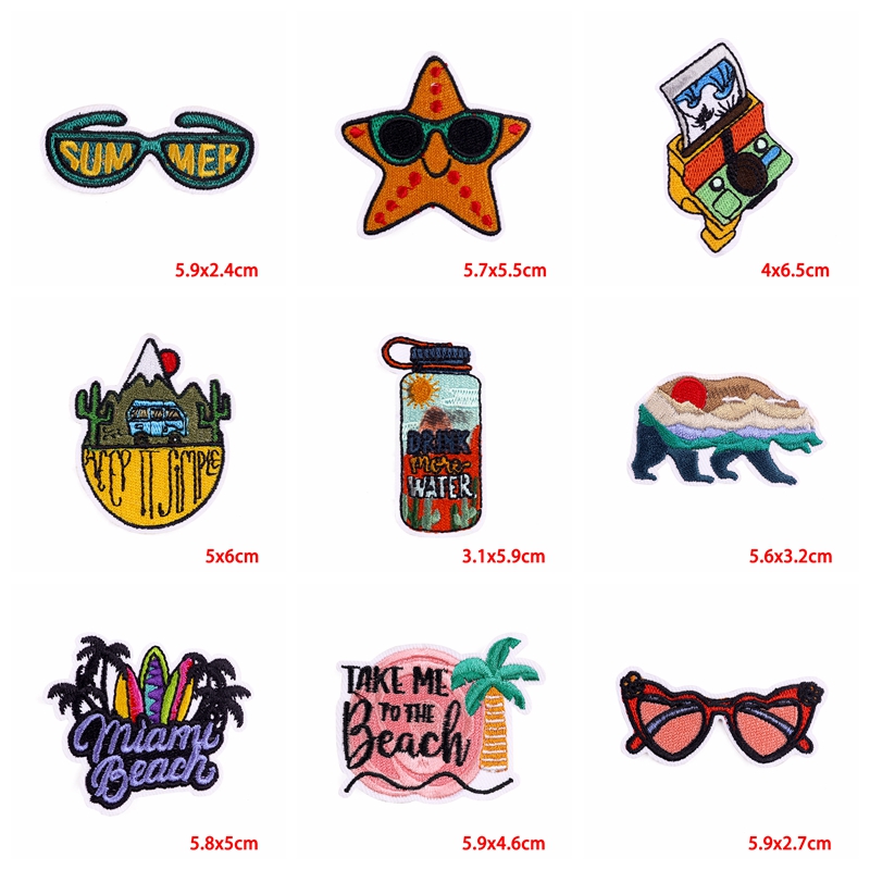 10PCS Iron On Patches Outdoor  - Outdoor Adventure Show review and price