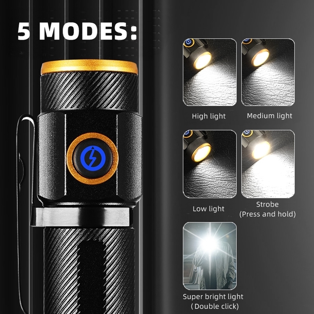 Mini Flashlight 6500K High Bri - Outdoor Adventure With No Backpack review and price